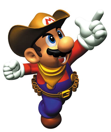 Image - Mario Cowboy Artwork - Mario Party 2.png | Mario Ememies,Bosses ...