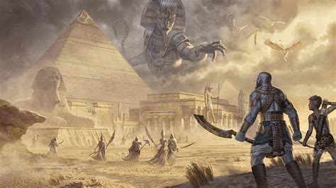 God Of War Egyptian Concept Art By Eric Ryan Rps4