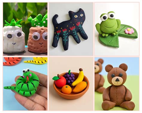 easy clay craft ideas  kids fabbcraft