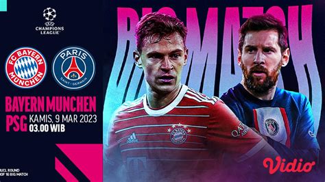 Jadwal Liga Champions Munchen Vs Psg Susunan Pemain H2h Live