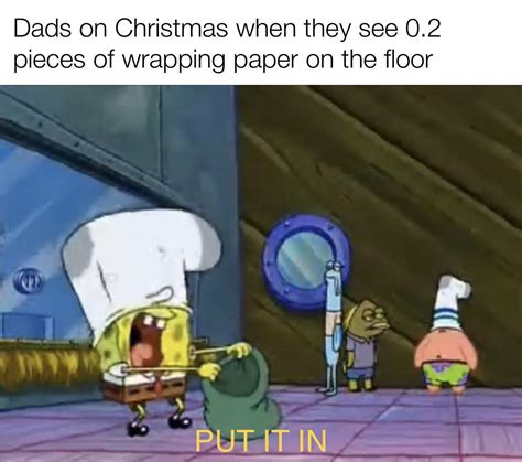 Late Christmas meme : r/BikiniBottomTwitter