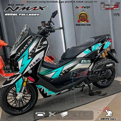 Jual Sticker Decal Full Body Yamaha All New Nmax Motif Grafis The