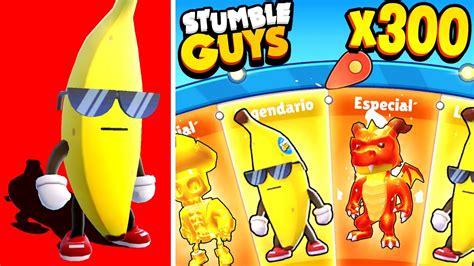 X Giros Para Conseguir A Banana Guy En La Ruleta De Stumble Guys