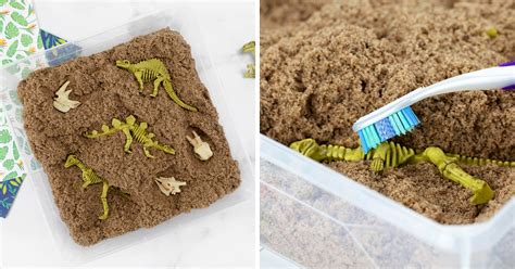 Dinosaur Dig Activity For Kids Fireflies And Mud Pies