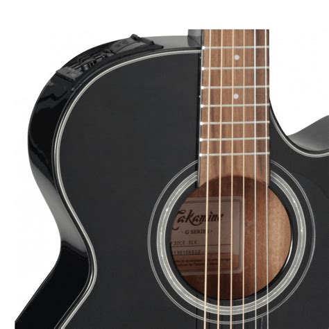 Guitarra Electroacústica GF30CE BLK marca Takamine color Negro Kemik