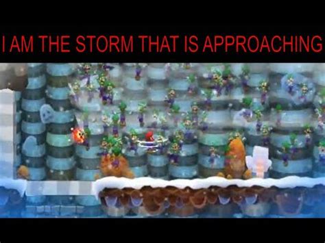 I Am The Storm That Is Approaching Mario Luigi Dream Team With