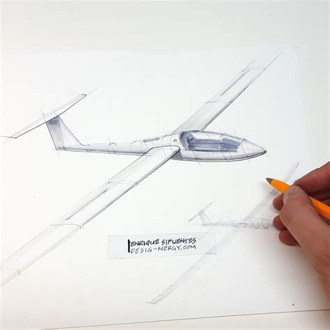 Glider Drawing at GetDrawings | Free download