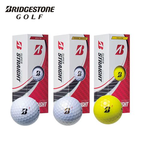 【楽天市場】bridgestone ブリヂストン ゴルフボール Super Straight スーパーストレート 2023年モデル 1スリーブ