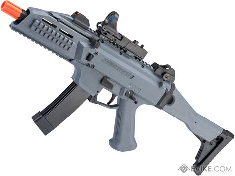 Asg Cz Scorpion Evo 3 A1 Airsoft Aeg Rifle Color Battleship Grey