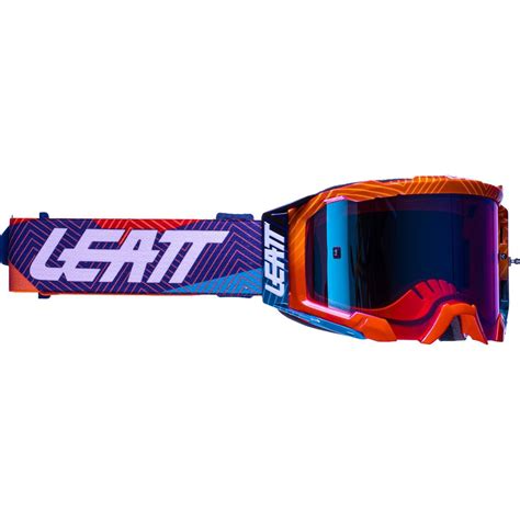 Leatt Masque Velocity Iriz Neon Orange Blue Maciag Offroad