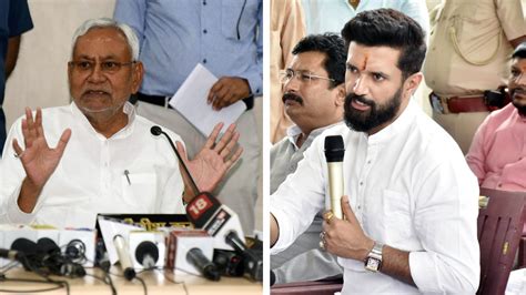 JD(U) Blames Chirag Paswan For Its Decline; Ex-LJP Chief Hits Back