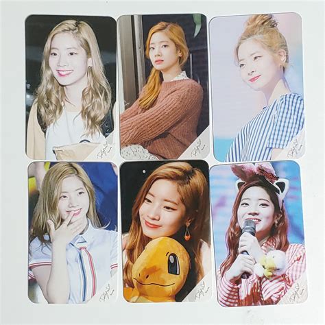 Twice Da Hyun Dahyun Photo Message Card Kpop Goods Actskorea