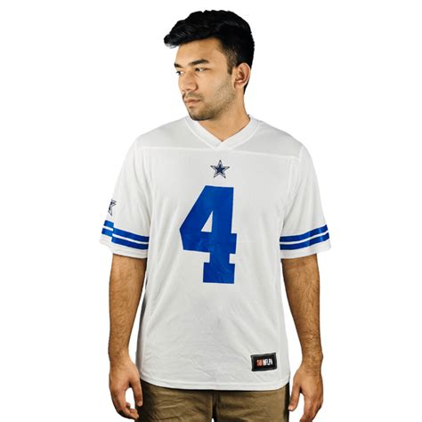 NFL White and Blue Printed Mesh Jersey | Stunner Mart: Elevate Your ...