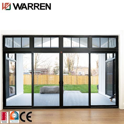 Hidden slide door aluminum glass interior folding sliding door ...