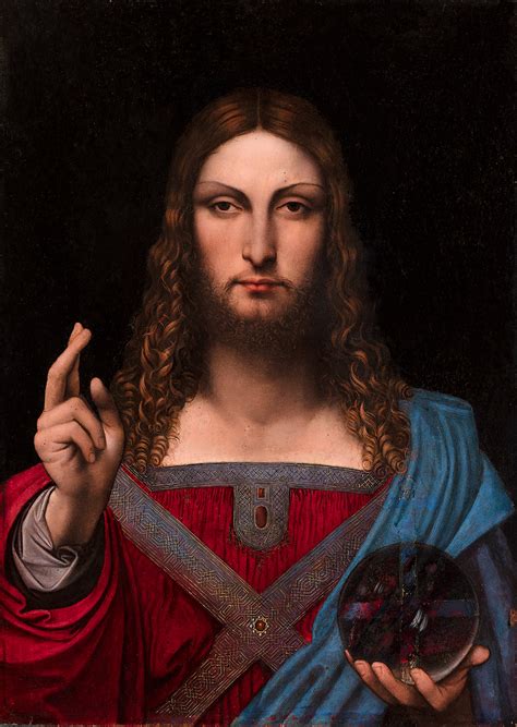 Salvator Mundi Atelier De Léonard De Vinci Arcanes