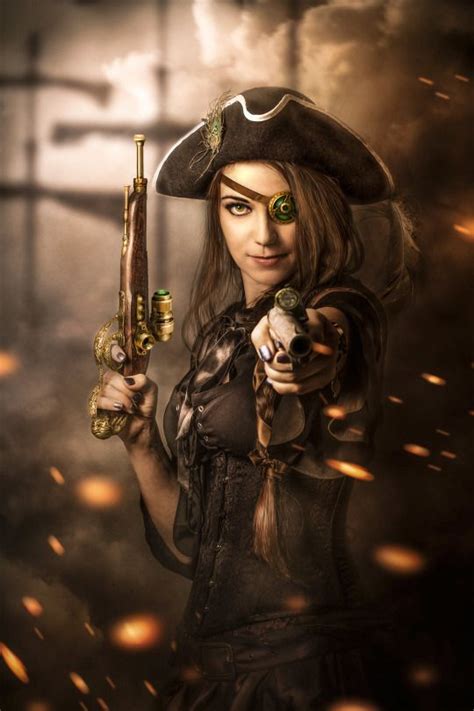 Steampunksteampunk Pirate Woman Pirates Pirate Art