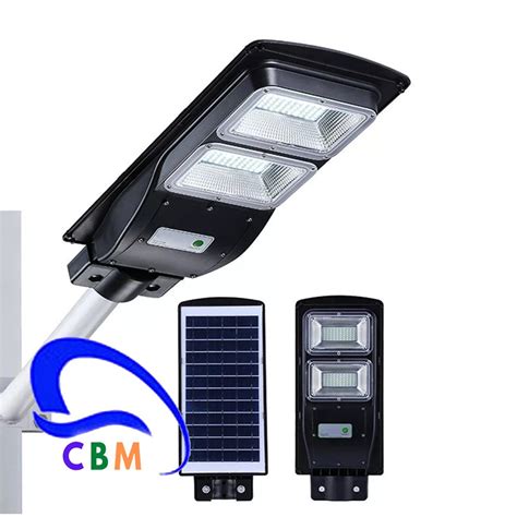 FOCO LED Solar EXTERIOR Con SENSOR De MOVIMIENTO 120w 600Leds