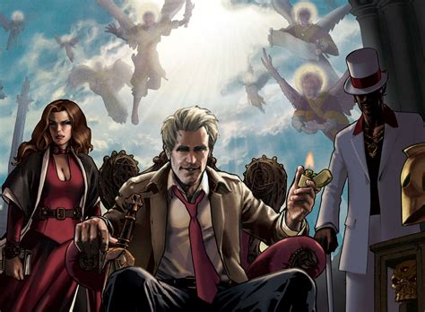 constantine, Dc comics, D c, Comics, Series, Occult, Horror