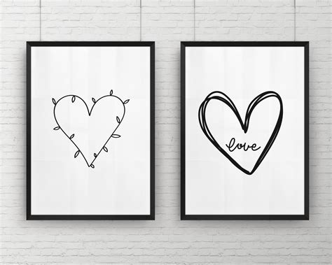 Valentine Heart Svg, Heart SVG Bundle, Heart Clipart, Doodle Hearts ...