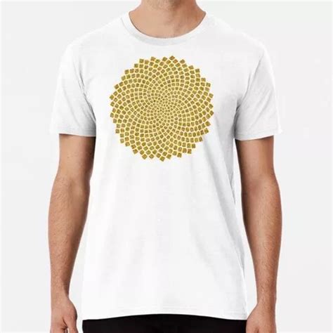 Remera Girasol Semilla Fibonacci Espiral Proporción Dora Envío gratis