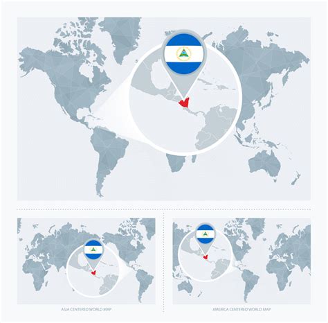 Magnificado Nicaragua Terminado Mapa De El Mundo Versiones De El