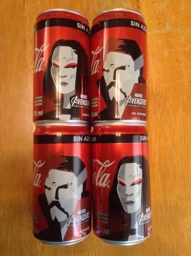 Latas Coca Cola Avengers Infinity War Gamora Dr Strange Meses Sin