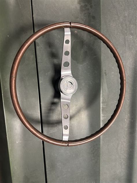 1964 1966 Chevelle Chevy Optional 2 Spoke Wood Steering Wheel Ebay