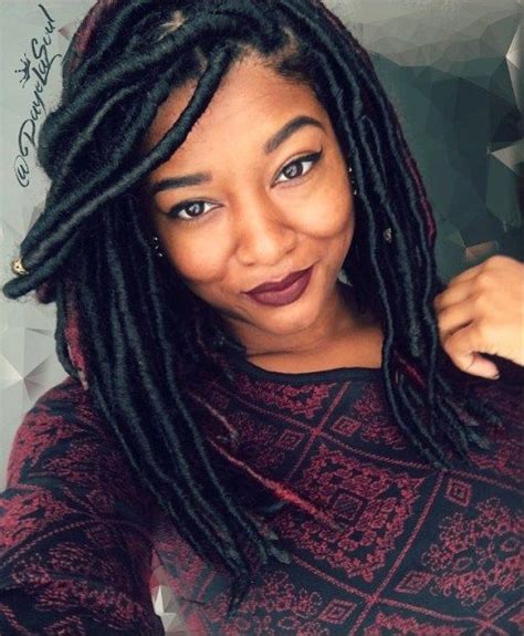 40 Fabulous Funky Ways To Pull Off Faux Locs Faux Locs Hairstyles