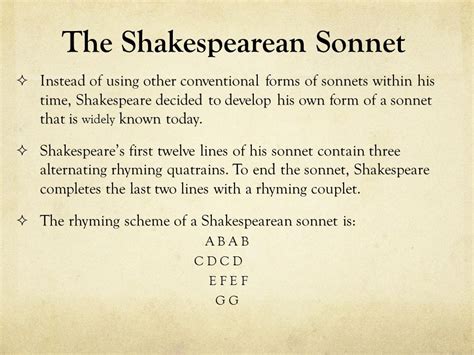 Shakespeare’s Sonnets Ppt Video Online Download