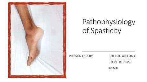 Pathophysiology Of Spasticity Ppt