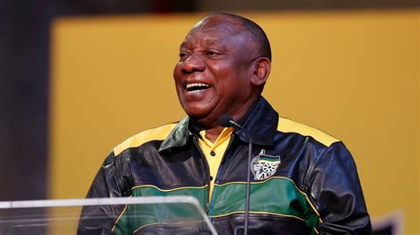 Afrique Du Sud Le Pr Sident Ramaphosa Sera T Il Reconduit Par Lanc