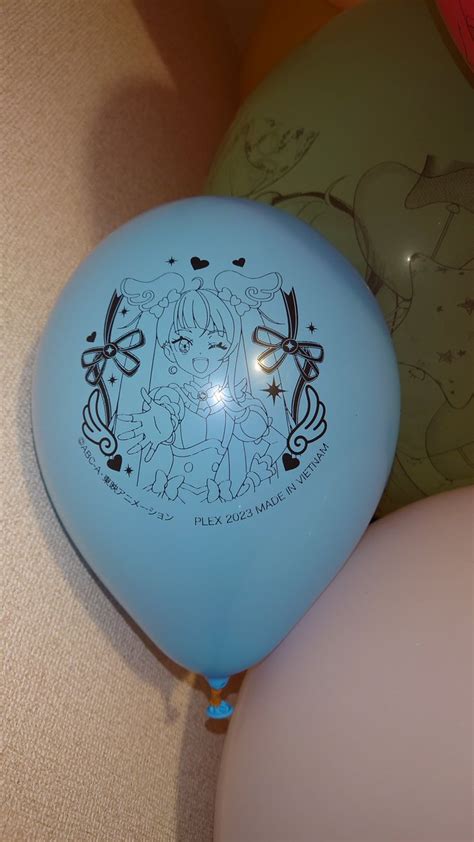 Floaty Globe on Twitter RT Balloon Ibuki ふくらませました ω 風船 ひろがる