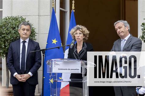 Paris France Le 9 Fevrier 2024 Ceremonie De Passation De Pouvoirs