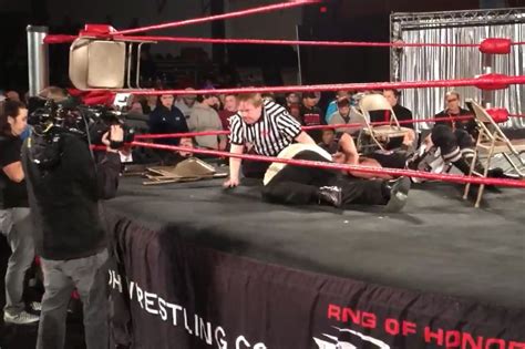 Video Steve Corino Suffers Potentially Serious Injury At Ring Of Honor