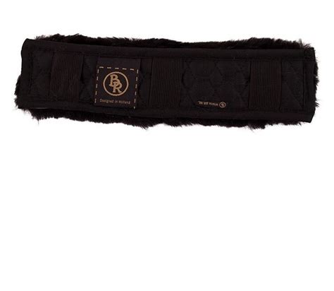 Br Noseband Cover Sheepskin