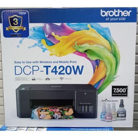 Jual Printer Brother DCP T420W Print Scan Copy Tinta Original Brother