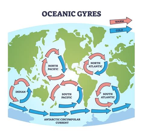 Ocean Currents Map Stock Illustrations – 69 Ocean Currents Map Stock ...