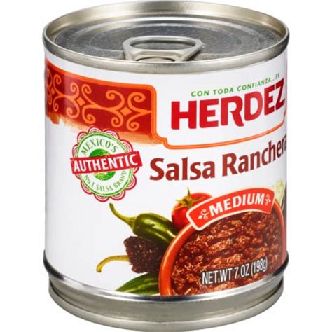 Herdez® Salsa Ranchera Canned Salsa Medium, 7 Oz., 7 oz - Kroger