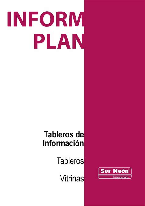 PDF Inform Plan Tableros de información DOKUMEN TIPS