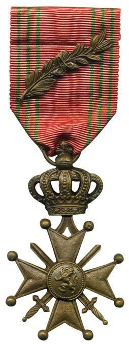 Belgian Wwii Croix De Guerre Medal Medals