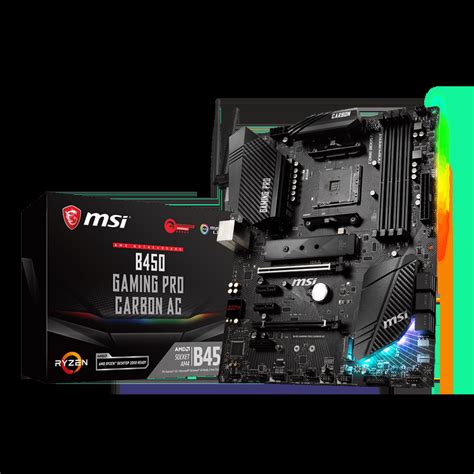 Msi B450 Gaming Pro In Uae Carbon Ac Am4 Sata