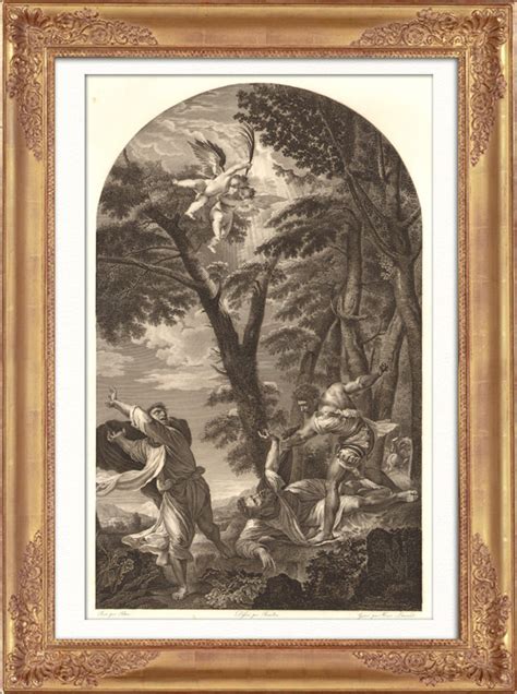 Gravures Anciennes Dessins Peinture Italienne Martyre De Saint