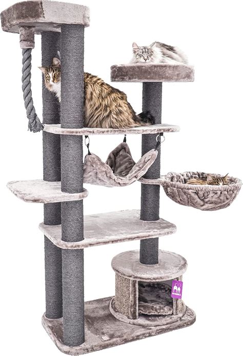 Petrebels Maine Coon Kratzbaum XXL Lookout 198 Design Kratzbaum für