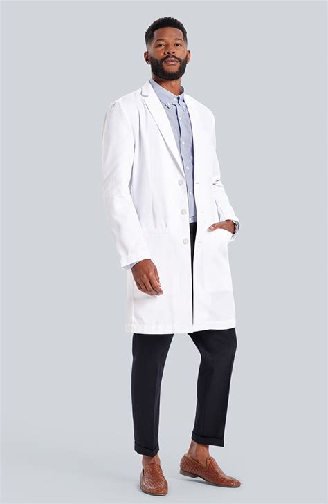 Mens M3 E Wilson Slim Fit Lab Coat Medelita