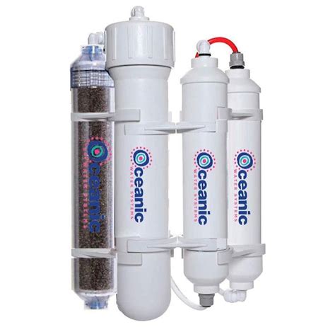 Oceanic Portable 4 Stage Reverse Osmosis And Deionization Rodi Space Saver Water Purification