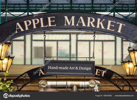 Apple Market Covent Garden Market Offering Unique Handmade Crafts Goods ...