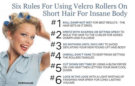 How To Use Velcro Rollers On Short Hair For Volume That Wont Quit