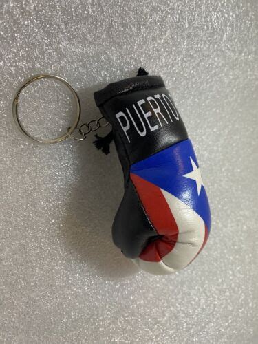 Puerto Rico Mini Boxing Keychain Picture 6 Of 8