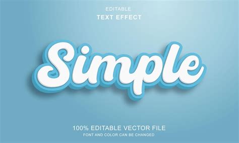 Premium Vector | A blue background with the text simple.