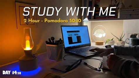 Hour Study With Me At Night Fire Crackling Rain Pomodoro